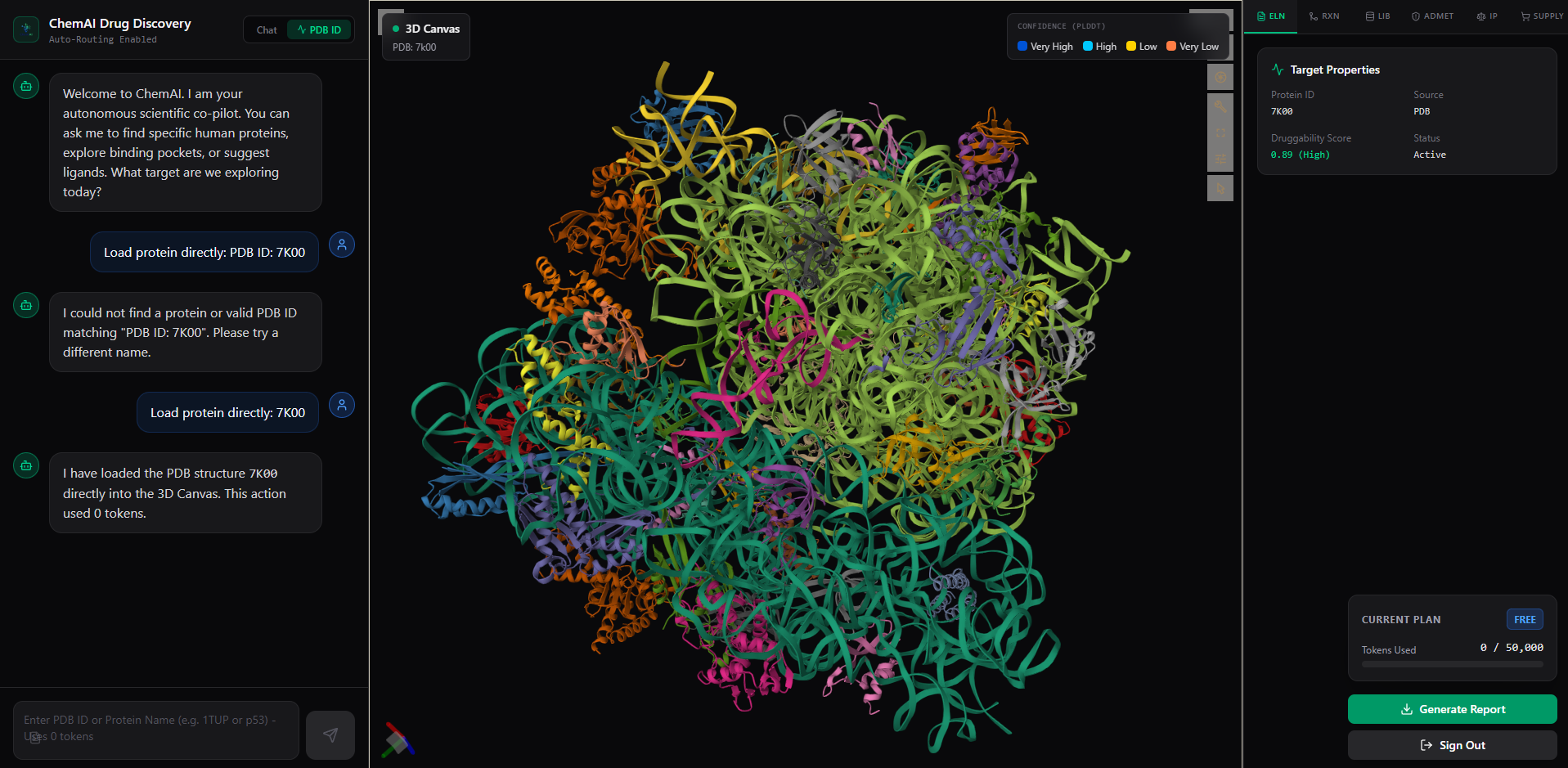 Scientific Co-Pilot Dashboard preview
